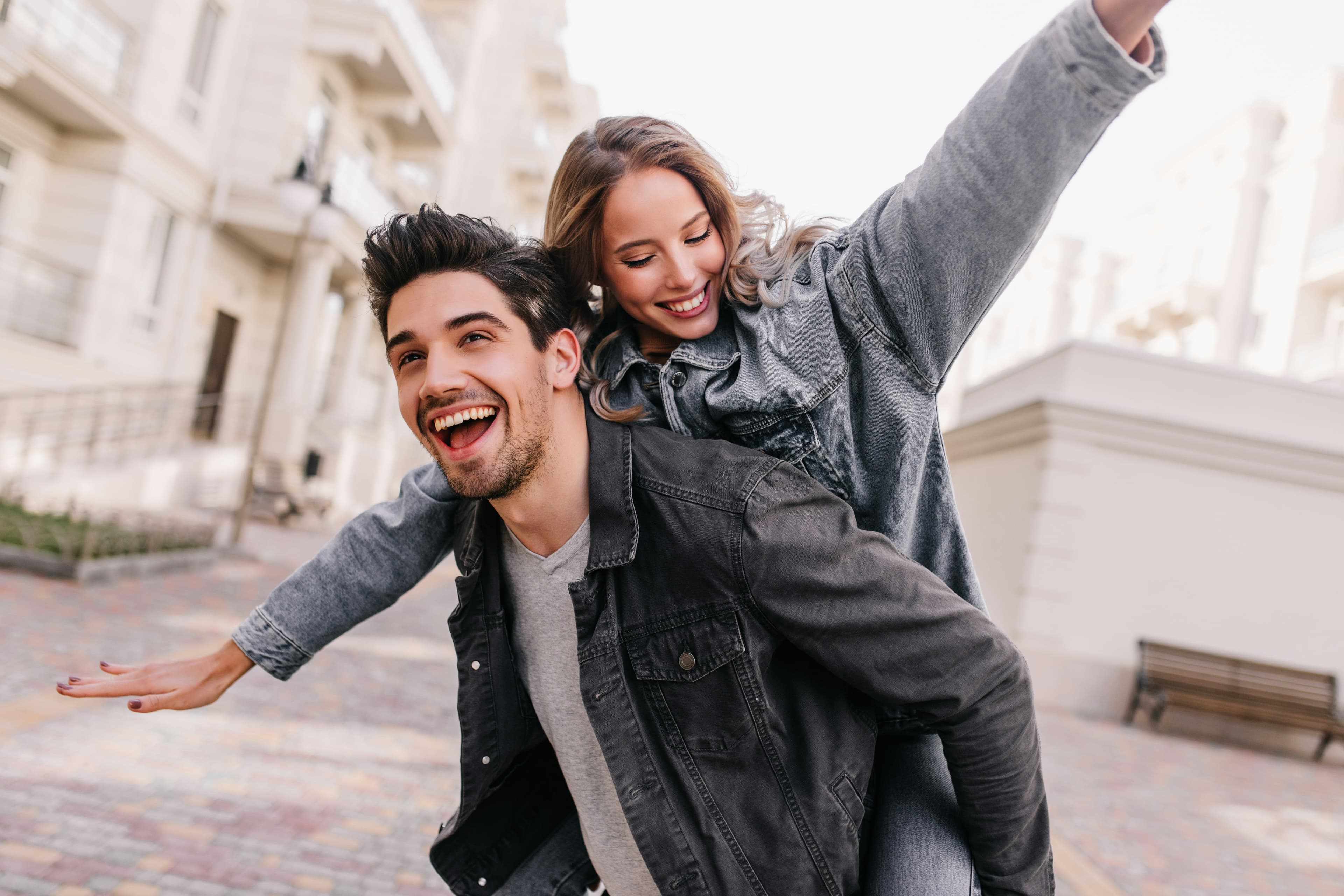 A couple connecting through learned dating and relationship skills