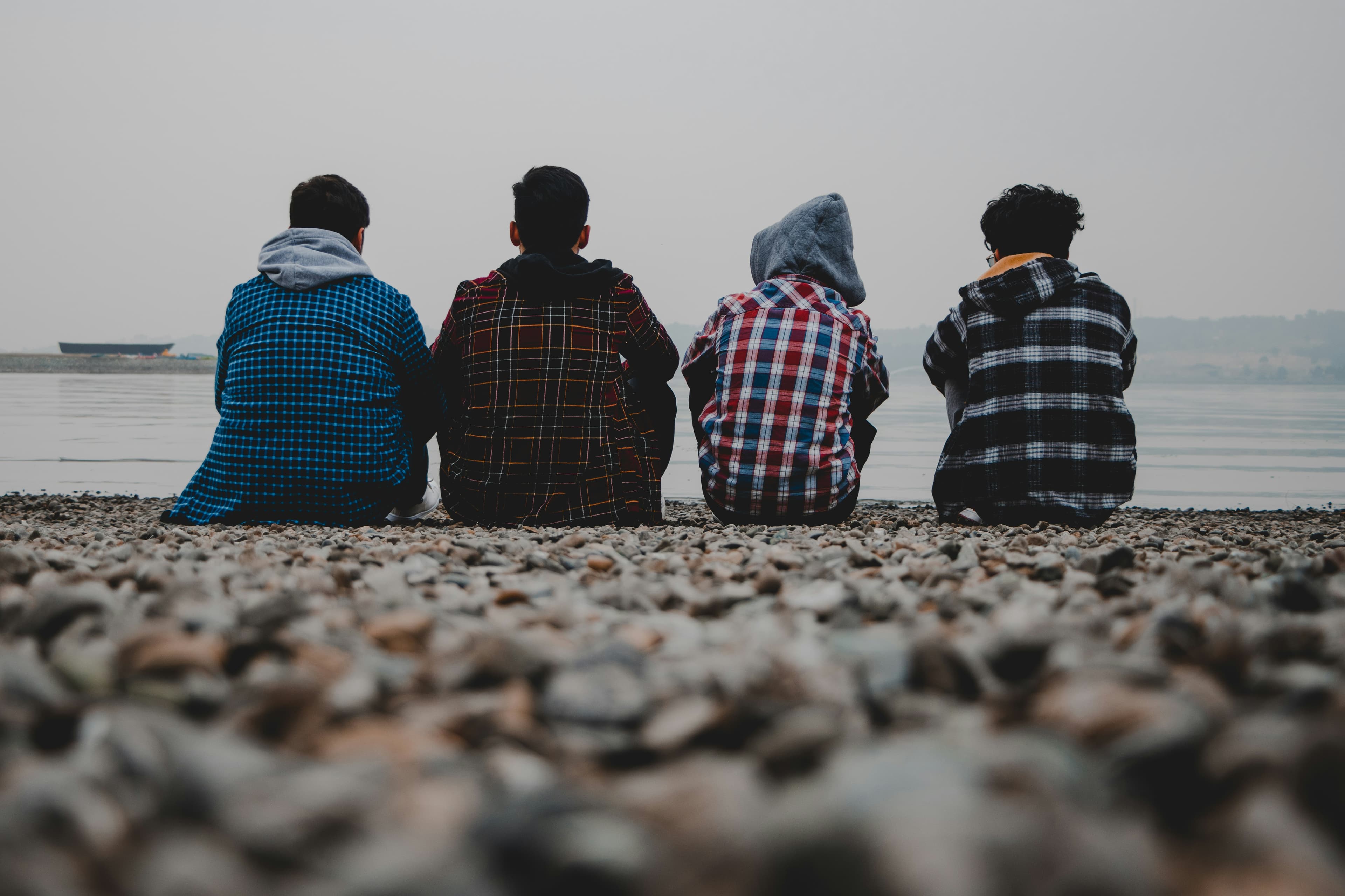 Friends connecting through a Social Solutions peer group